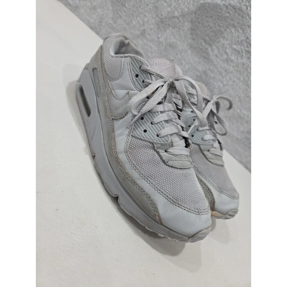 Nike Men's Air Max 90 Sneakers LB3 Triple Wolf Grey CN8490-001 Sz9.5